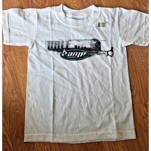 Y2K Dale Earnhardt Jr. NASCAR Kids Tshirt NEW AMP Energy National Guard NEW